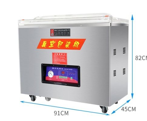 DZ-850 Industriële rijstvacuümbehoudingsverpakkingsmachine voor bakstenen en pinda's