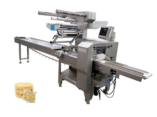 Servo-besturingssysteem Flow Pack Groente Fruit Champignon Groente Aardappel Verpakkingsmachine