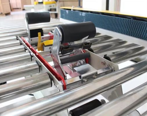 FXJ-4030S half-automatische kruisdichtingsmachine kartonnen doosdoos afdichtingsbanddichtingsmachine met beide uiteinden roltafel