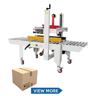 Geavanceerde geautomatiseerde kartonnen doos erector taping afdichting machine met 12pcs/min Werksnelheid