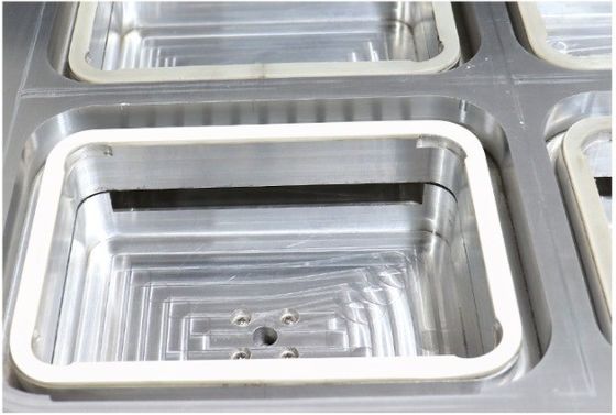 Verpakkingstype zakken Automatische vacuümverzegel voor voedsel Verpakking van maaltijden in lunchdoos