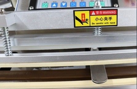 Vlekvrye staalkamera externe vacuümverpakkingsmachines voor noten en granen