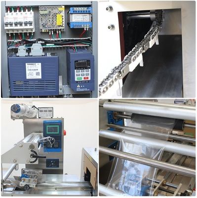 Automatisch wegwerp plastic tafelgerei Lepel Messen Vork Besteedstukken Set Horizontaal Kussen Pac