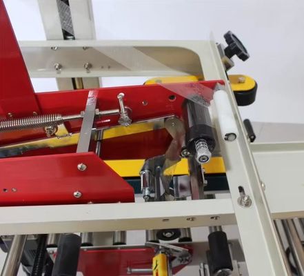 FXJ-4030S half-automatische bandverzegelmachine doos karton linker en rechts kruisverzegelmachine