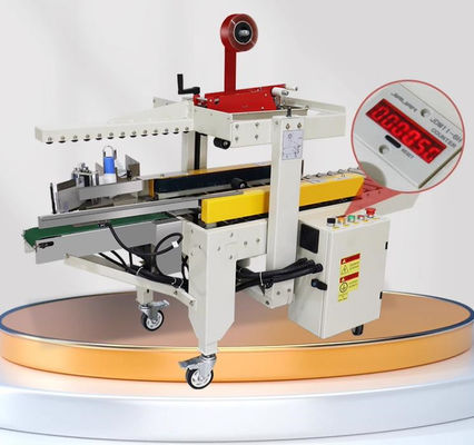 Links en rechts rijden kartonnen afdichtmachine voor verpakkingen Kartonhoogte 90-420mm
