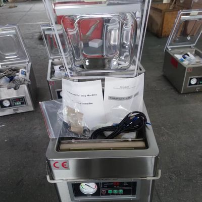 Tafeltop DZ260 Halfautomatische vacuümverpakkingsmachine voor voedsel- en eibehoud