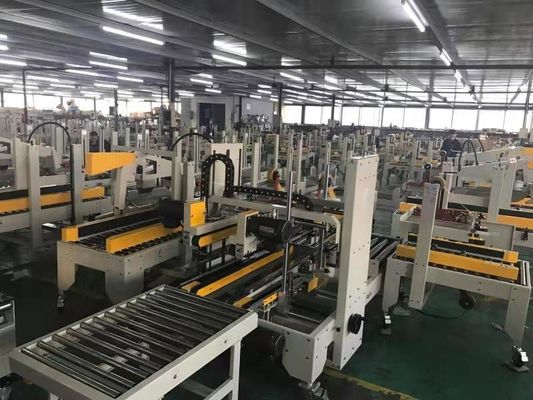 1830*670*1230mm half-automatische linker- en rechter aandrijving Gordel kartonband afdichtmachine