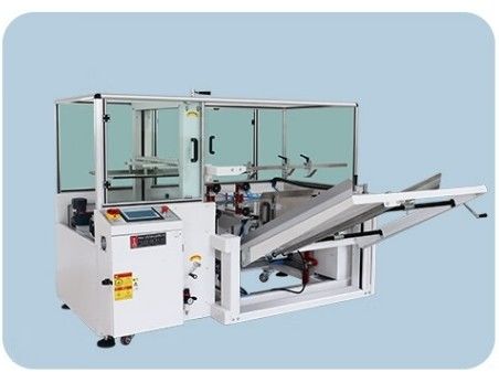 Volledig automatisch kartonnen erector verpakkingslijnontwerp met palletsnelheid 8-12 stuks/min