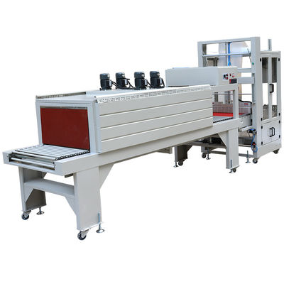 Plastic verpakking Volledig automatische krimpverpakkingsmachine voor flessen potten blikken en kartonnen 180 KG