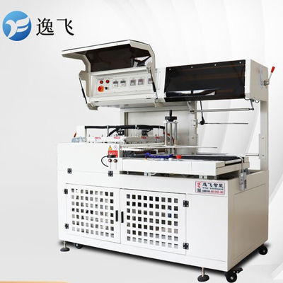 Bouwwerk Automatische L-type krimpverpakkingsmachine voor kartonnen papierdozen