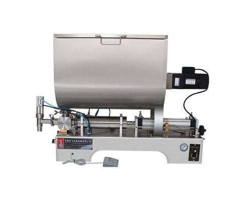 Geschikt voor viskeuze voedingsmiddelen Flesvuller Vloeistoffen Water Dosering Chili Paste Filling Machine Mixer Filler