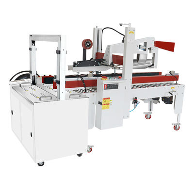 Carton Casing Sealing Strapping Packing Machine Apply Carton Hoogte 150-500mm 106 KG