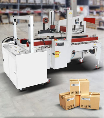 Carton Casing Sealing Strapping Packing Machine Apply Carton Hoogte 150-500mm 106 KG