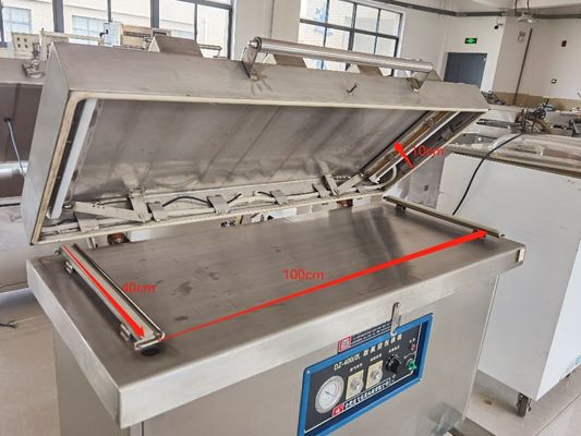 Automatische vacuümverzegelmachines Dz400 voor voedselverpakkingen, opslag, silageverpakkingen