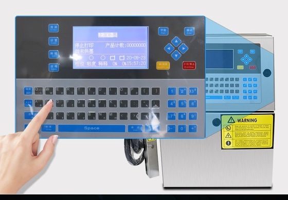 Kleine tekens inkjetprinter Injecteerdatum en codering voor flessen Verpakkingstype