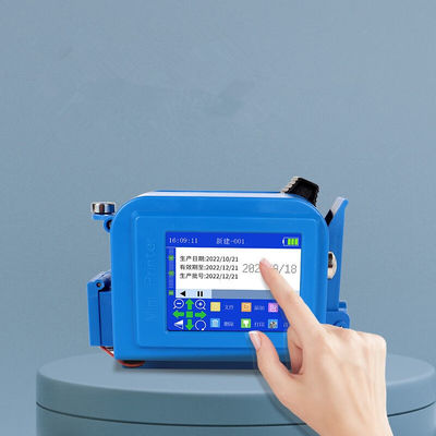 Draagbare mini-handheld inkjetprinter voor het afdrukken van grafische etiketten