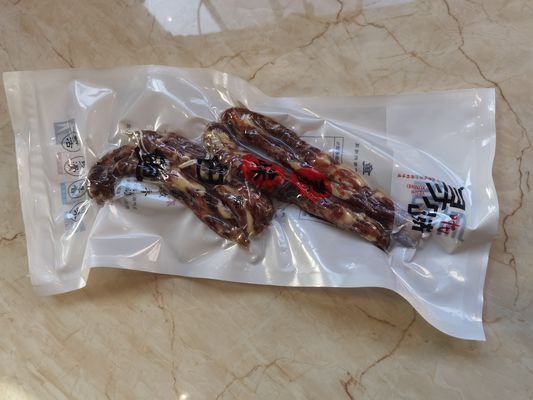 304 Voedingsmiddelenvacuümverpakkingsmachine voor grote cashewnoten en sous vide vis worst