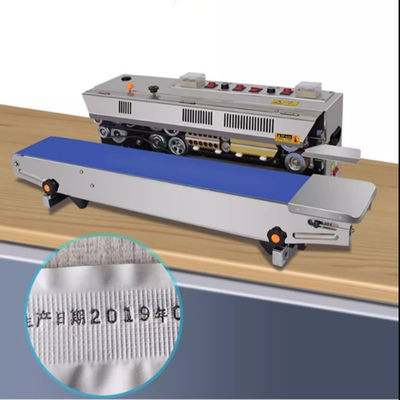 810*395*300mm Grootte Elektrisch aangedreven zakverzegelingsmachine voor horizontale verzegeling