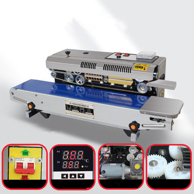 810*395*300mm Grootte Elektrisch aangedreven zakverzegelingsmachine voor horizontale verzegeling