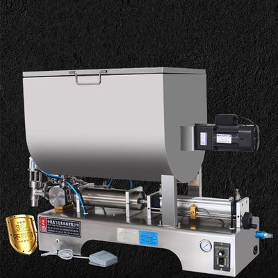 1100*480*800 mm horizontale pneumatische vulmachine voor 304 roestvrijstalen saus
