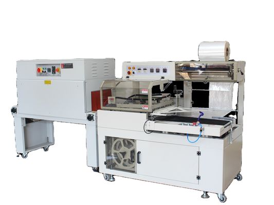 Plastic filmzakdoos Automatische L-barverzegelaar Zijafdichting Snijwarmtekrimpverpakkingsmachine