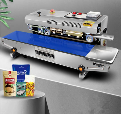 620W elektrisch aangedreven type SF-150 horizontale/verticale continue zakbandverzegelmachine
