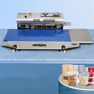 620W elektrisch aangedreven type SF-150 horizontale/verticale continue zakbandverzegelmachine
