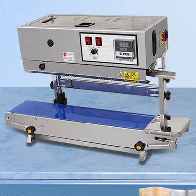620W elektrisch aangedreven type SF-150 horizontale/verticale continue zakbandverzegelmachine