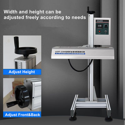 YF-2200 Automatische doorlopende inductie aluminiumfolie deksel afdichting machine voor verpakking