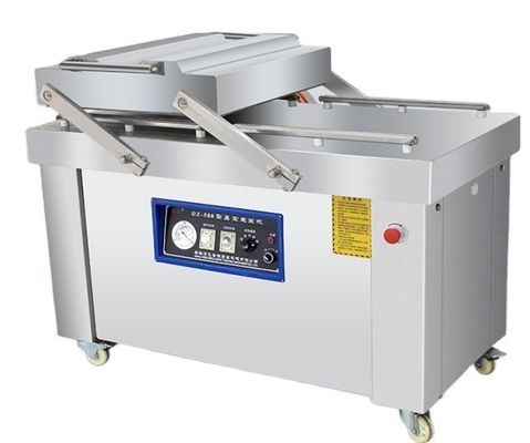 Vacuümverpakkingsmachine voor vlees met een dubbelkamerscontinuumvacuümdichtingsoplossing