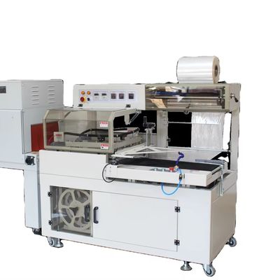 L-type semi-automatische verzegel- en snijmachine voor het verpakken van krimptunnels voor kledingwinkels