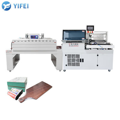 POF Plastic Film Heat Seal Wrapper Packaging Tunnel Thermal L bar Sealer Heat Shrink Wrap Machine
