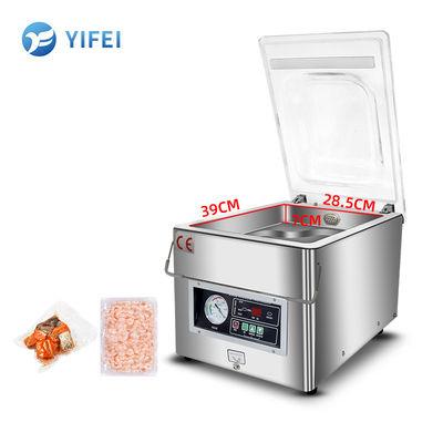 Compacte en gebruiksvriendelijke huishoudelijke zeevruchten vacuümverzegel met L480*W330*H360mm