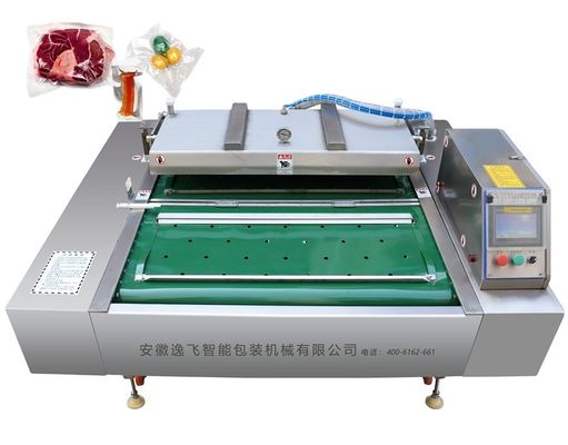 380V/50HZ Spanning Commerciële automatische rollende vacuümverpakkingsmachine voor vleesvoeding