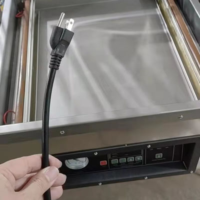 20m3/h Pompvermogen Floor type Vacuümverpakkingsmachine voor het conserveren van vlees, vis en kip