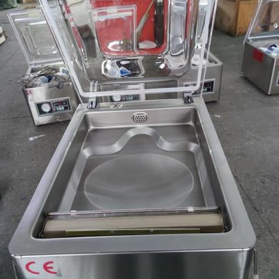 Hoog geautomatiseerde commerciële bureau-vacuümverpakkingsmachine voor rijstvlees