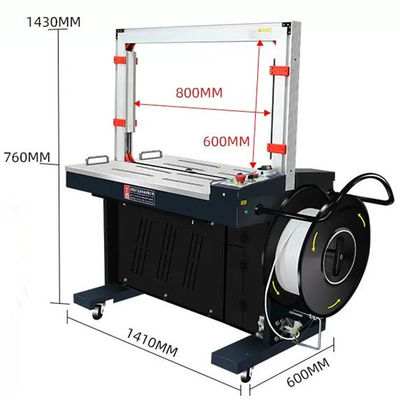 400W/3A Automatische duurzame bundelbandmachine voor karton en doos PP-banden