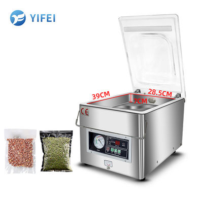 Halfautomatische vacuümdichtmachine met afdichtingsstrook, grootte 260x10 mm en vermogen 250 W