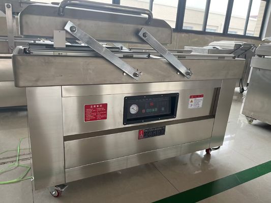 Doppelgroefkamers Vacuümverpakkingsdichtmachine met kamergrootte 400*400*120mm