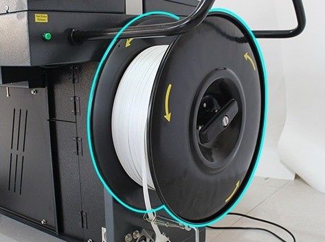 Automatische PP-bandmachine voor kartonnen doos 1000W/10A 3 motoren doosmachine