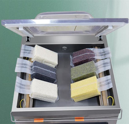 900W elektrisch aangedreven verticale vacuümverzegelmachine voor voedsel en vis