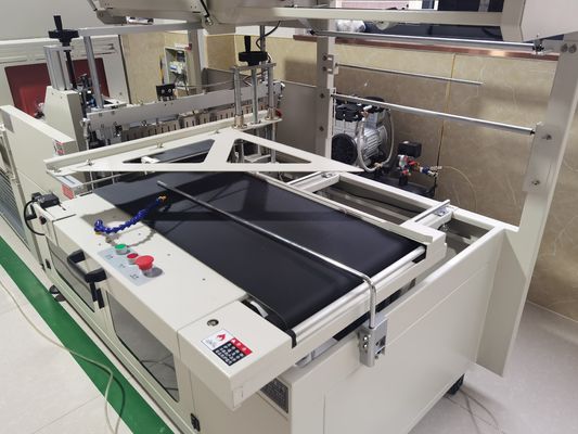 Maximale afdichtingsgrootte Breedte 95 mm Drankkrimpmachine met hoge snelheid zijdeling afdichting