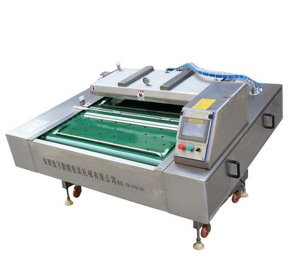 Gordel-type continue rollende vacuümverpakkingsmachine voor het industriële afdichten van fruit en vlees