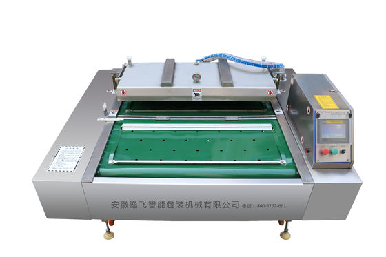 Gordel-type continue rollende vacuümverpakkingsmachine voor het industriële afdichten van fruit en vlees