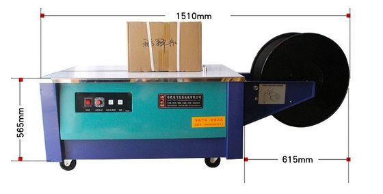 Papierverpakkingsmachine semi-automatisch hoog laag tafel PP Poly Strapping Machine met CE-certificaat