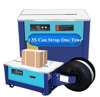 Hoogtafel semi-automatische PP plastic gordel kartonnen doos Strapping Machine voor industriële