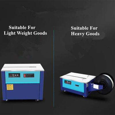 Hoogtafel semi-automatische PP plastic gordel kartonnen doos Strapping Machine voor industriële