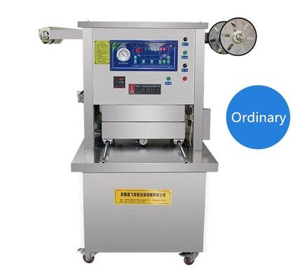 YFT-1 Vacuum Modified Atmosphere Packaging Machine Tray Sealing Machine met gasvulling