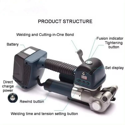 4000 Mah batterijcapaciteit Elektrische banden voor hoogspannings PP/PET-banden