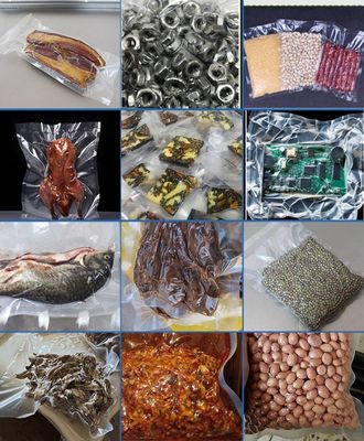 Vacuümverzegelingsmachine voor het conserveren van vis, zeemessen, mosselen, mosselen, oesters in een restaurant